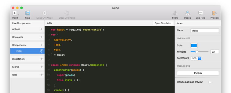 Deco: React Native IDE 